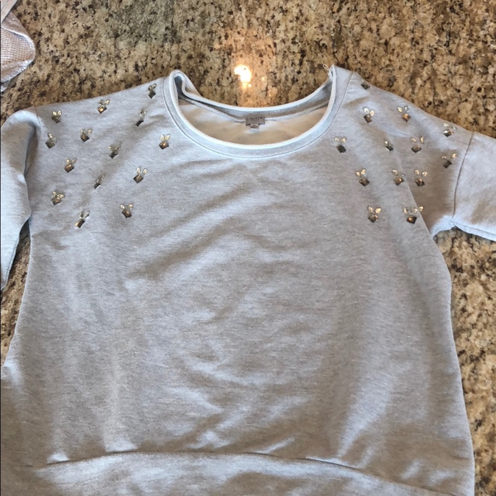 Lauter grey sweatshirt
